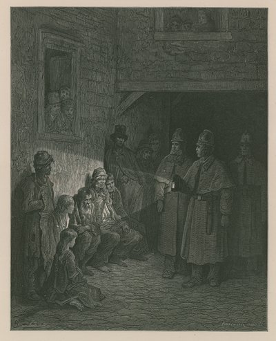 Polizisten auf Streife von Gustave Dore